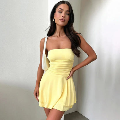 Kaleido Summer Tube Mini Dress