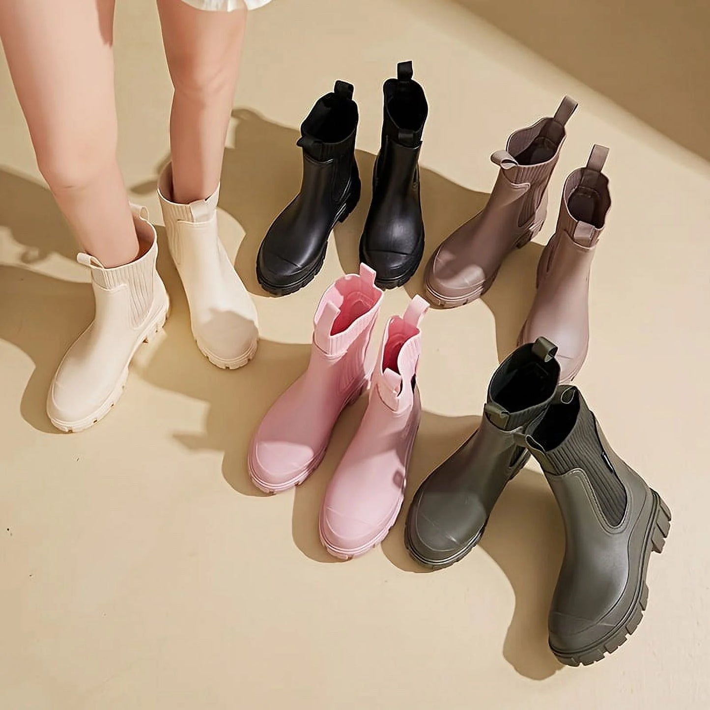 Kaleido Rainboots